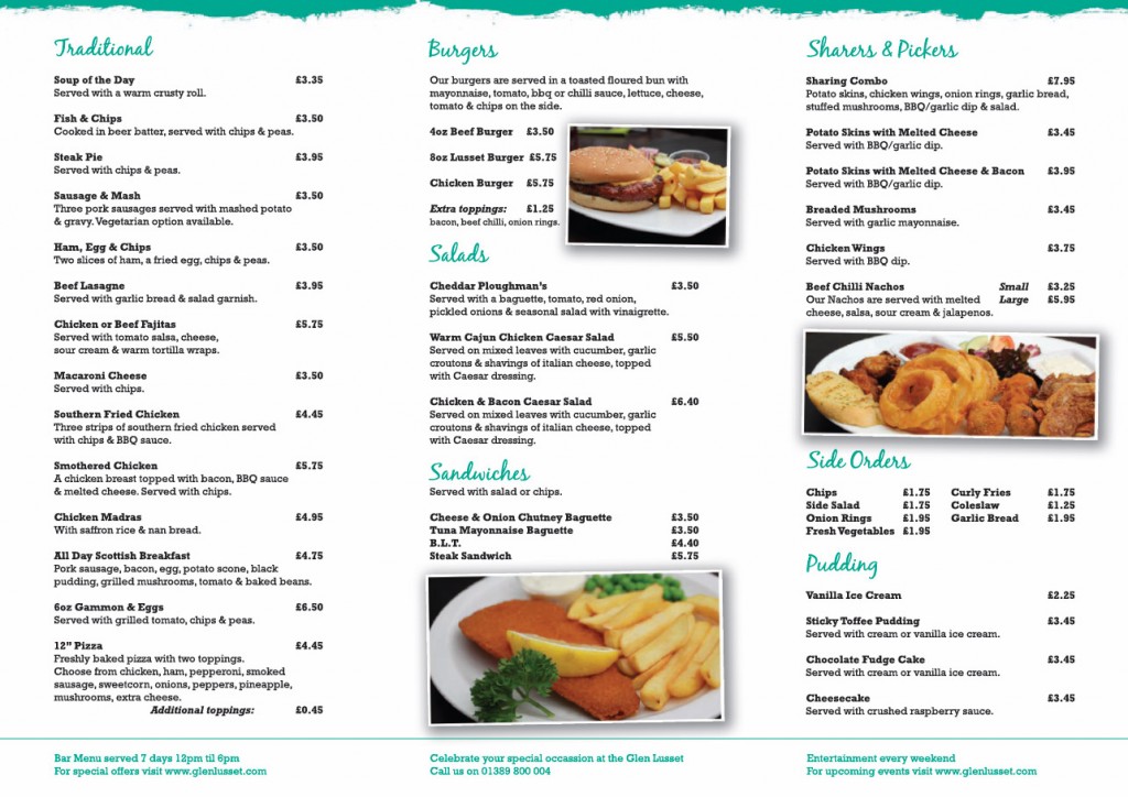 Bar Menu