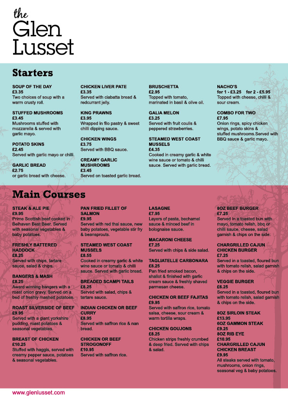 Restaurant Menu